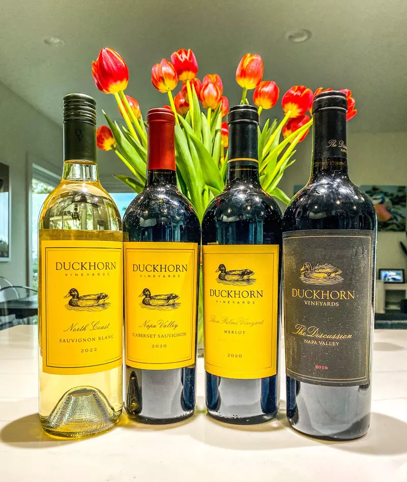 Các dòng rượu vang Duckhorn