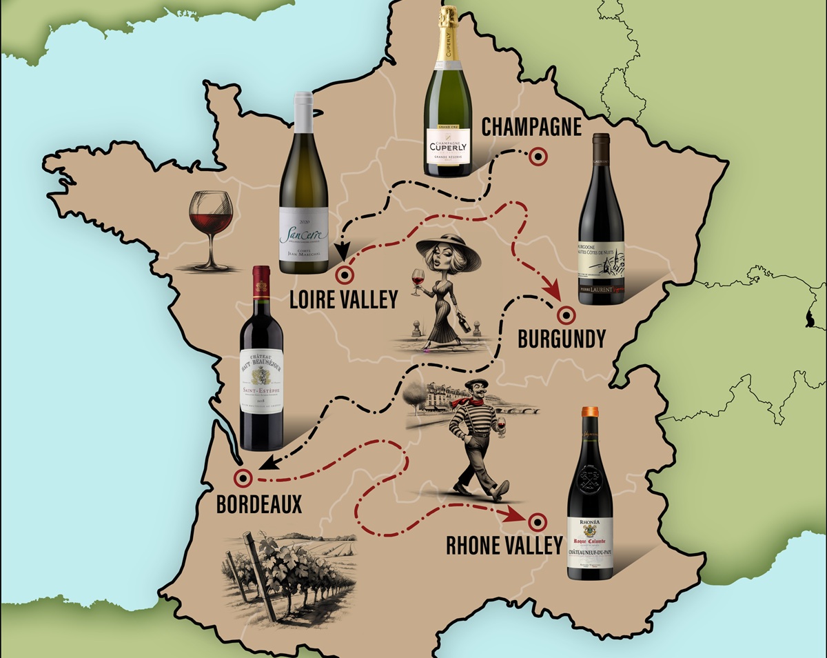 Ứng dụng terroir khi chọn rượu vang