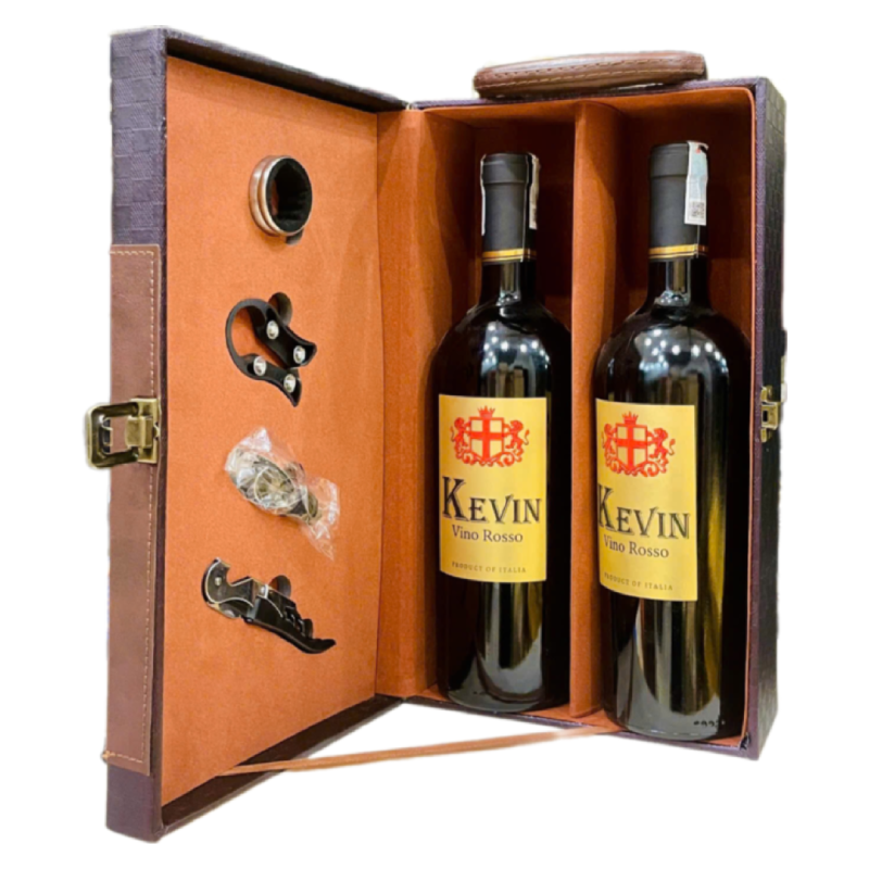 Rượu vang nhập khẩu quà tặng sang trọng