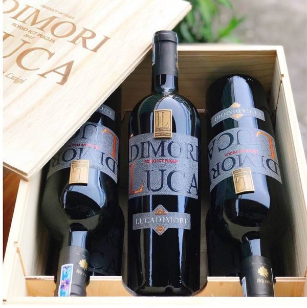 rượu vang Lucadimori Rosso IGT Puglia