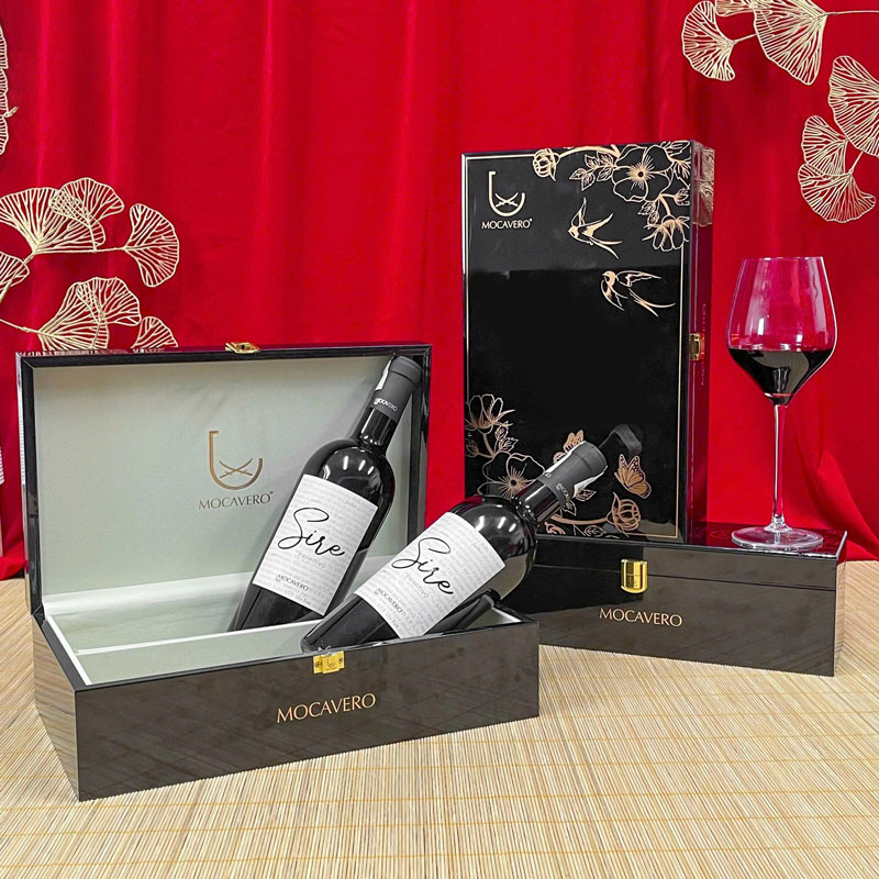 Hộp rượu Mocavero Sire Chardonnay IGP