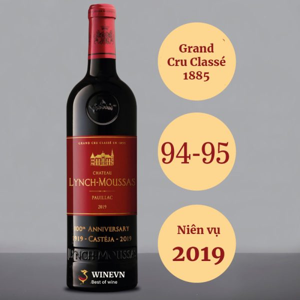 Vang Château Lynch Moussas 2019