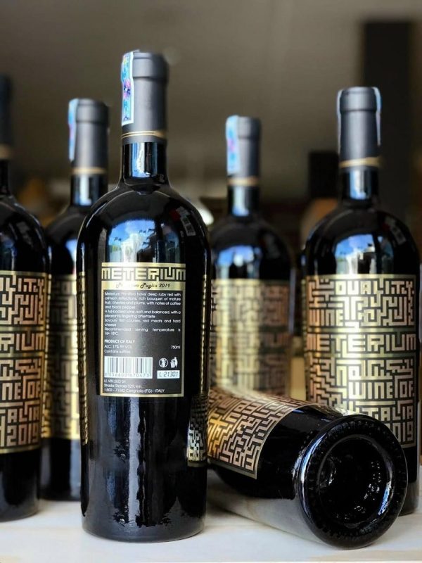 rượu vang Meterium Primitivo Puglia
