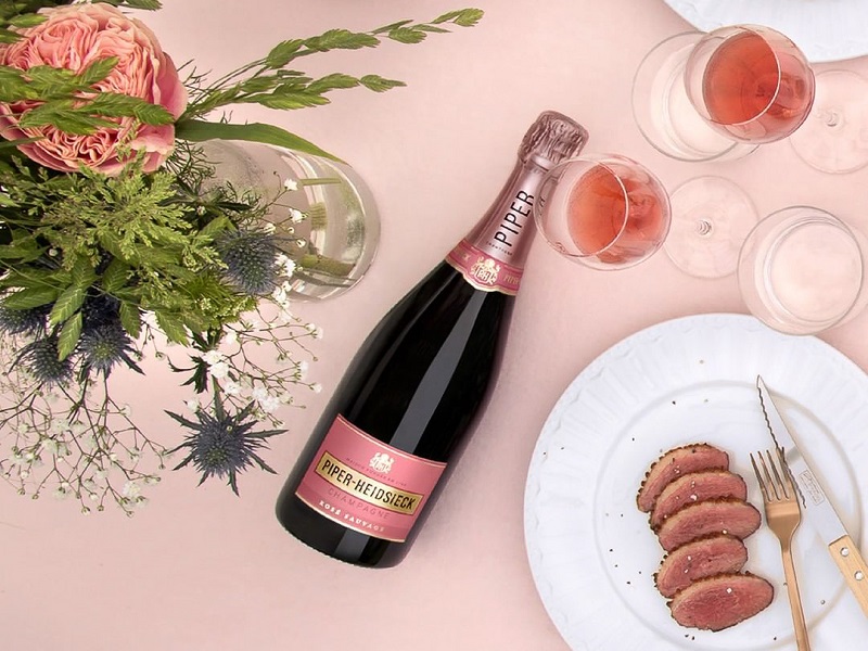 Chai Champagne Piper-Heidsieck Brut Rosé
