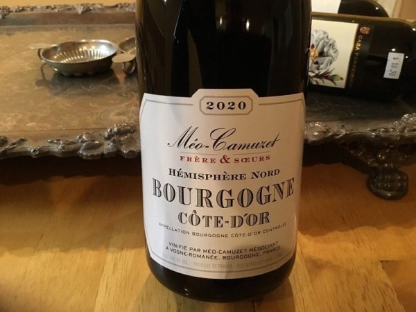 Vang Méo-Camuzet Hémisphère Nord Bourgogne Côte-d'or