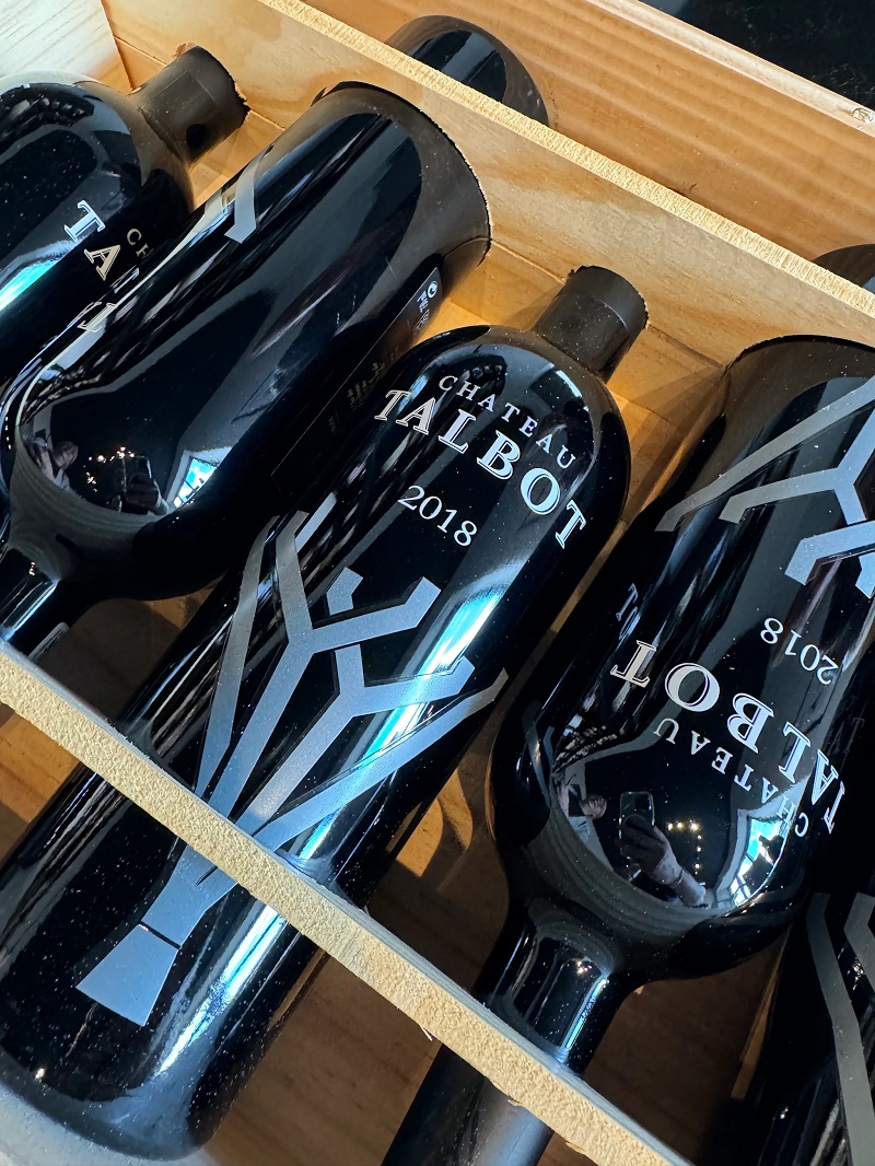 Thùng vang Château Talbot 2018