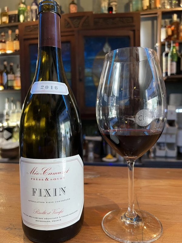Hương vị vang Méo-Camuzet Fixin