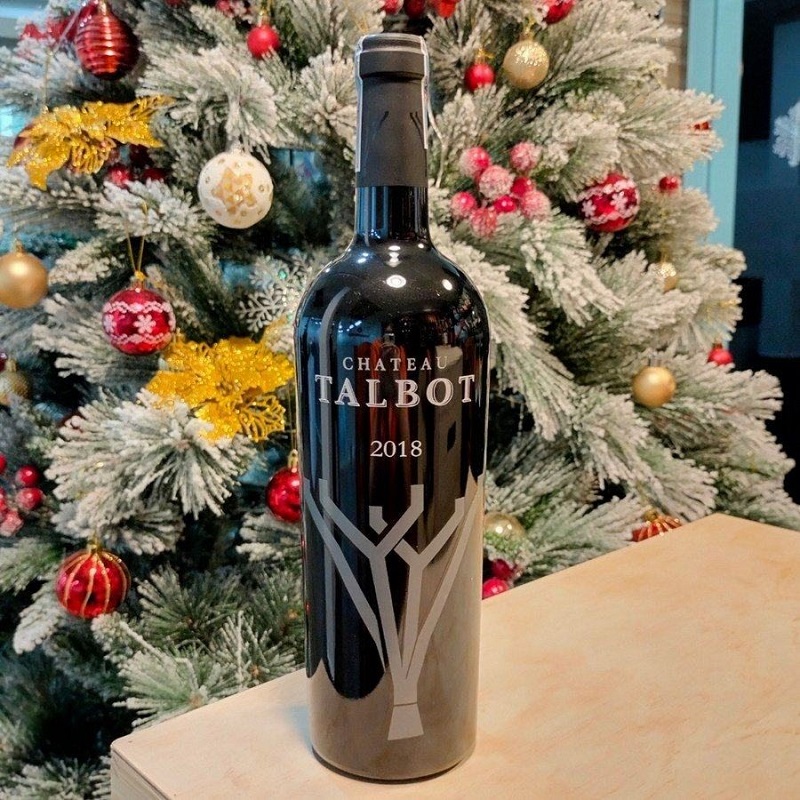 rượu vang Château Talbot 2018