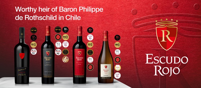 Các dòng rượu Escudo Rojo