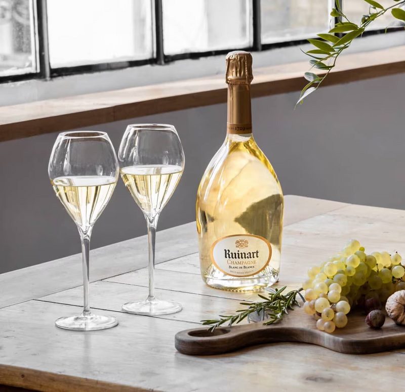 Hương vị Champagne Ruinart Blanc De Blancs