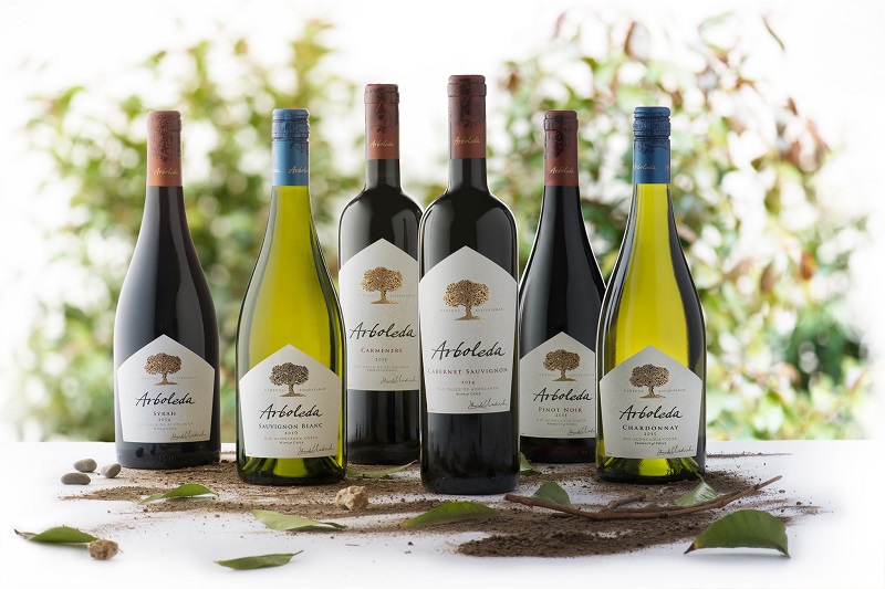 Các dòng rượu vang Arboleda