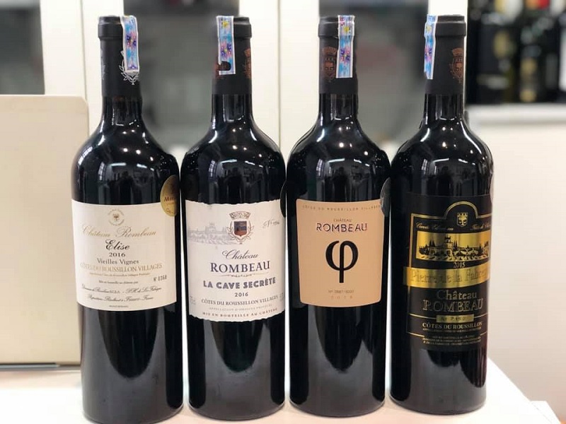 rượu vang Château Rombeau