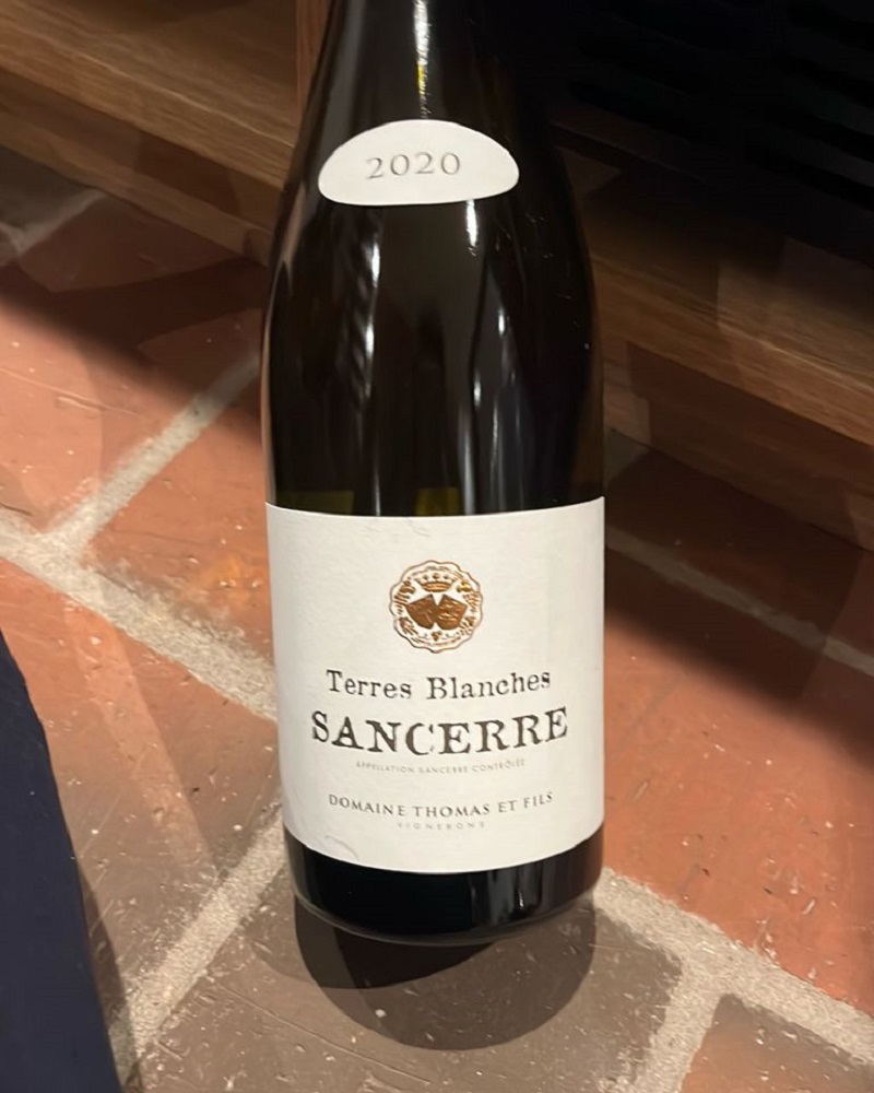 Domaine Thomas et Fils Sancerre Les Terres Blanches