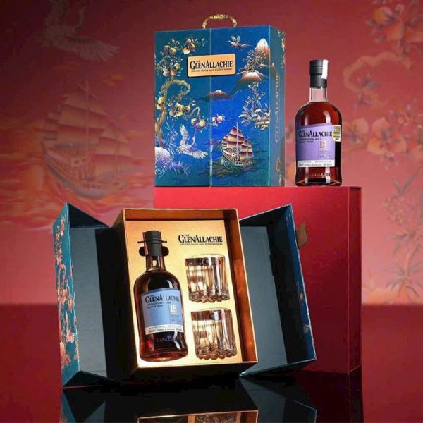 Hộp quà Whisky GlenAllachie