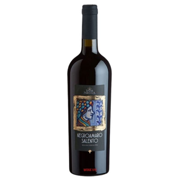 Rượu Vang Vitis Nostra Negroamaro Salento IGT
