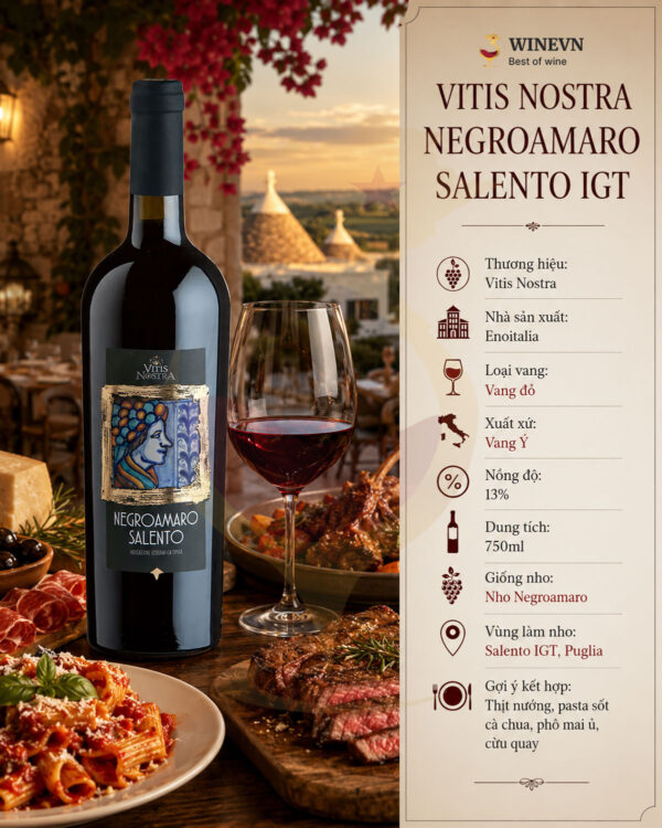 Vitis Nostra Negroamaro Salento IGT