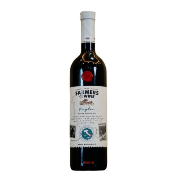 Rượu Vang Farmers of Wine Blend Puglia IGT Organic