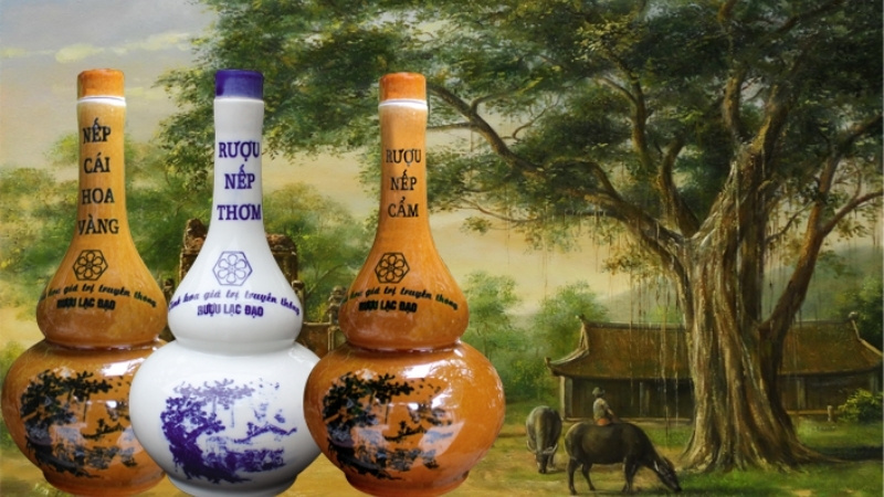 Rượu nếp cái Hoa vàng Hưng Yên