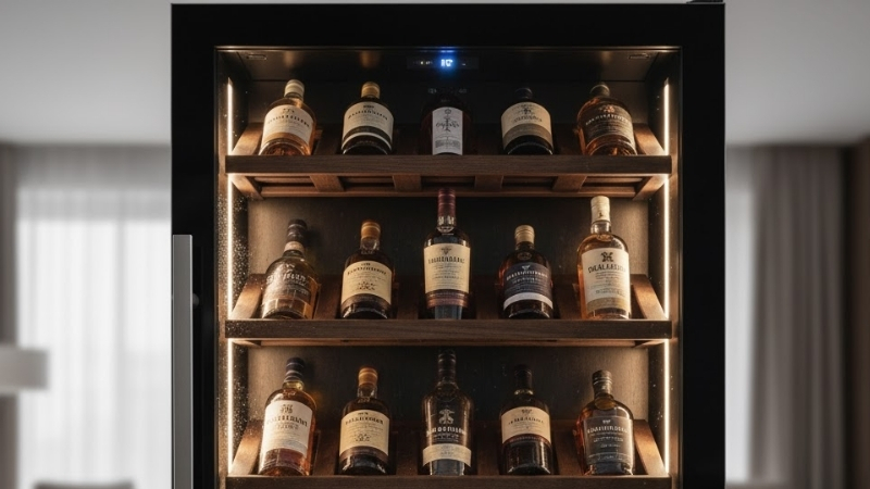 Uống Whisky ướp lạnh