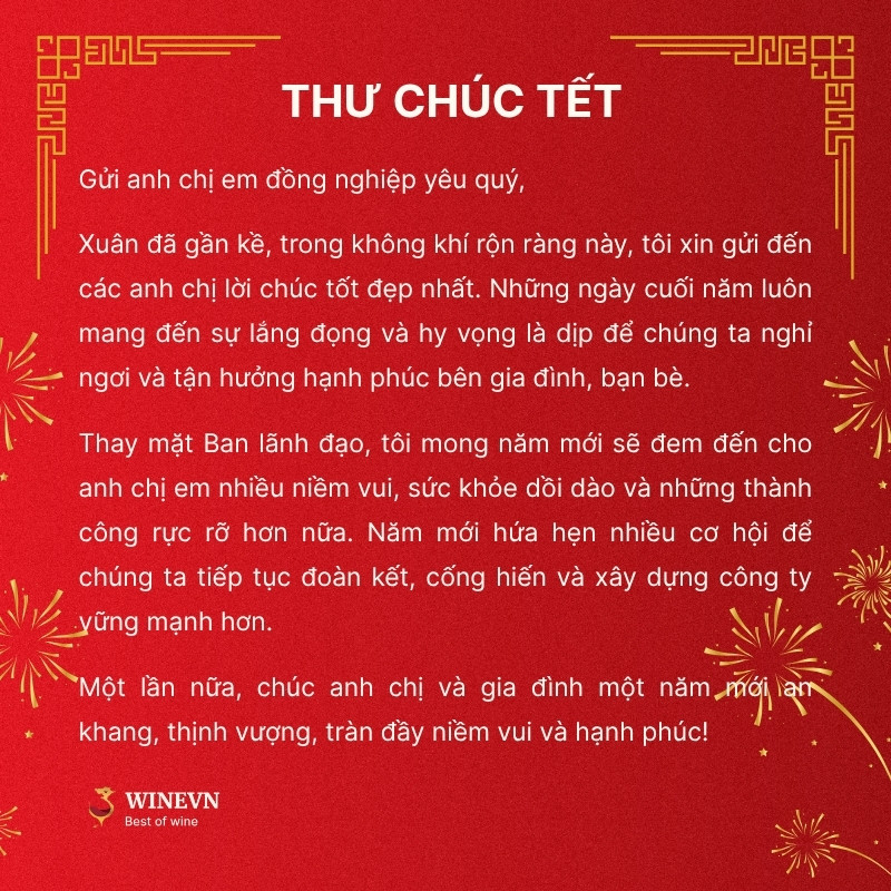 Chúc Tết nhân viên thân mật