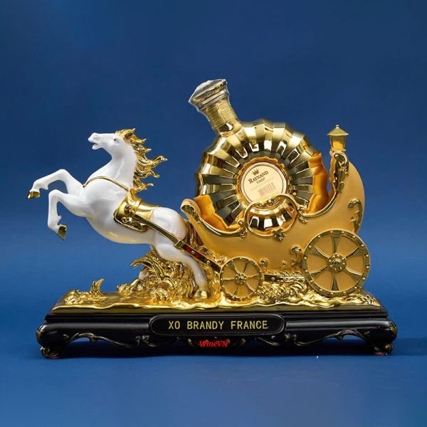 Kệ Ngựa Kéo Xe Vàng XO Brandy France