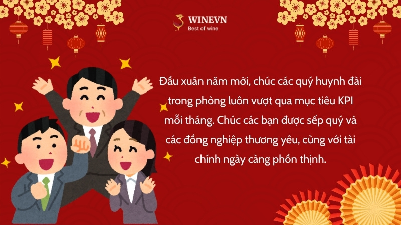 Lời chúc Tết cho đồng nghiệp gắn kết và thân thiện