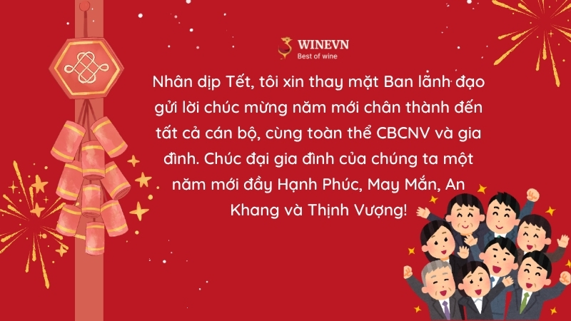 Lời chúc Tết cho nhân viên động viên và khích lệ