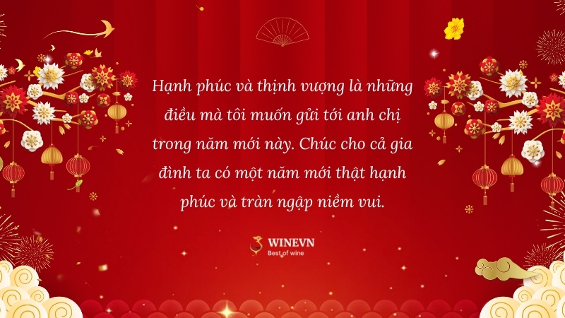 Mẫu lời chúc khi biếu quà Tết cho thông gia