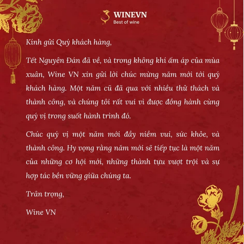 Email chúc Tết đối tác khách hàng hay