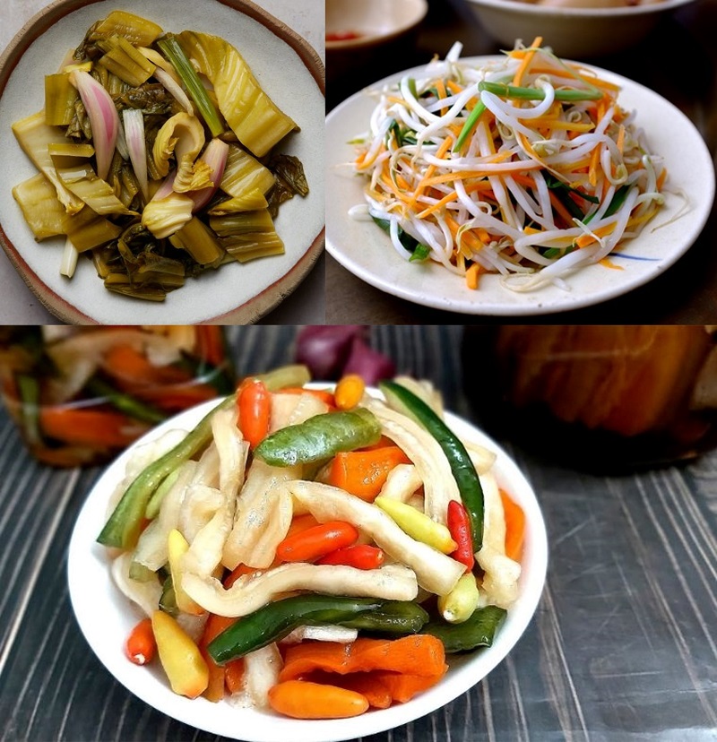 các món dưa ngâm ngày Tết