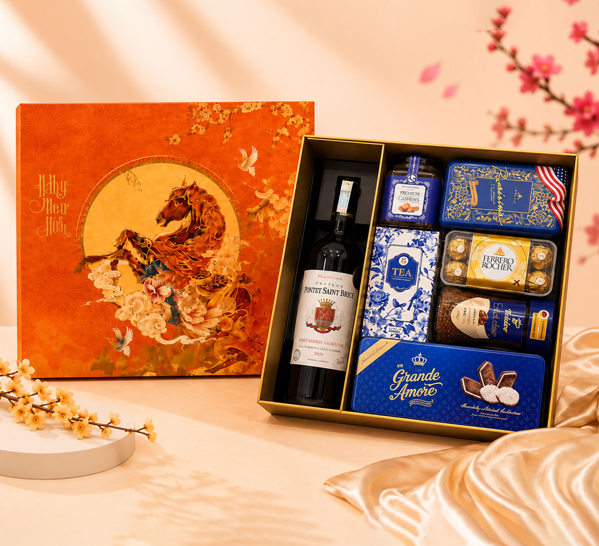 Hộp Quà Tết Hưng Thịnh HQT2617