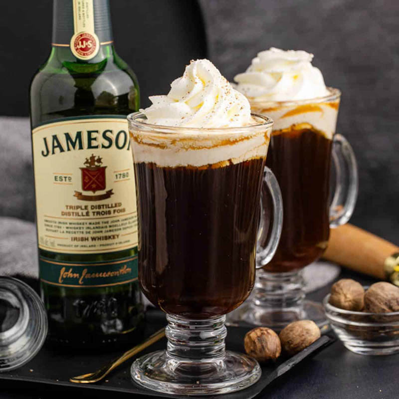 đồ uống giáng sinh Irish Coffee