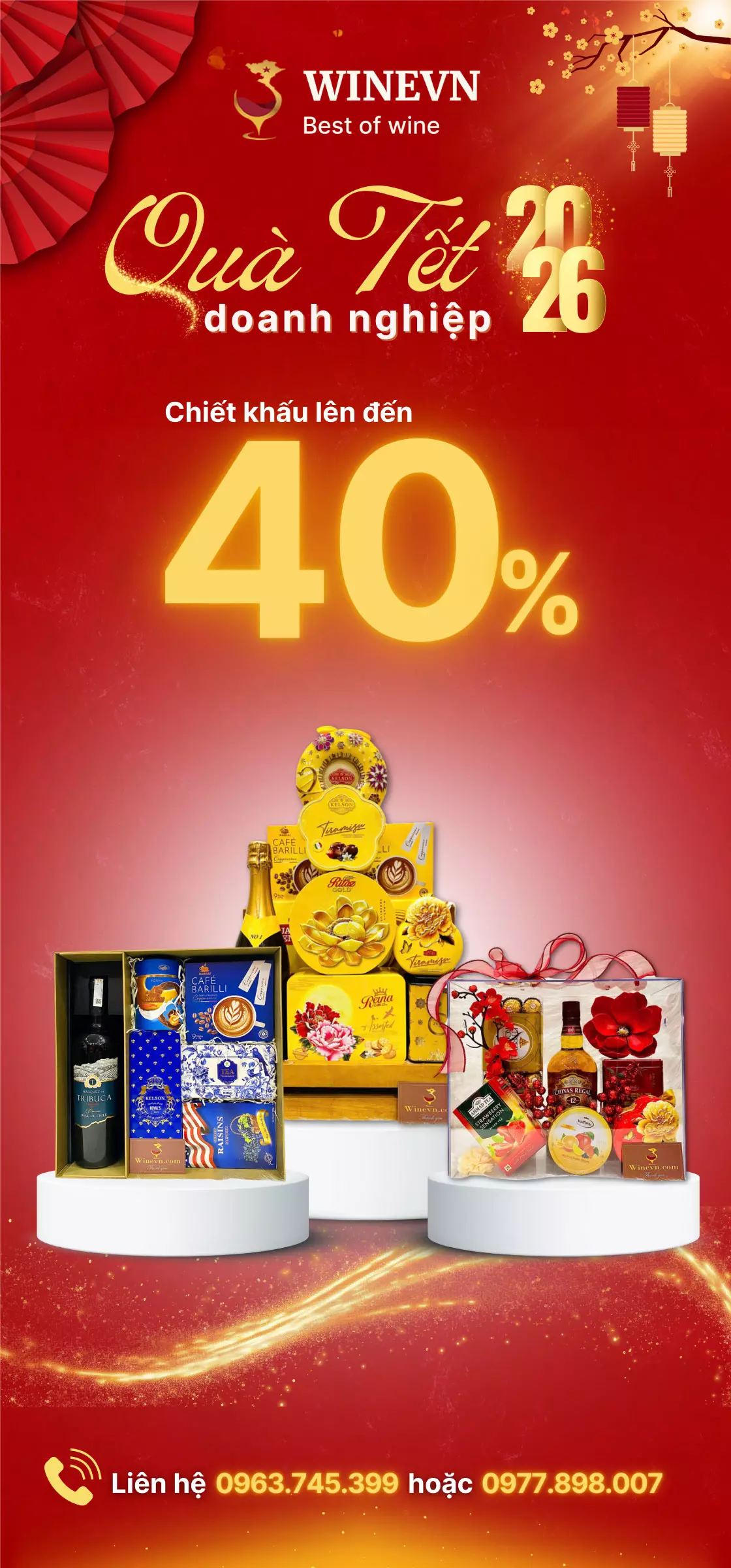 Banner quà Tết doanh nghiệp