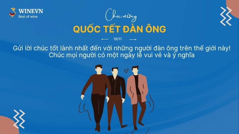 Thiệp chúc mừng ngày Quốc tế Đàn ông