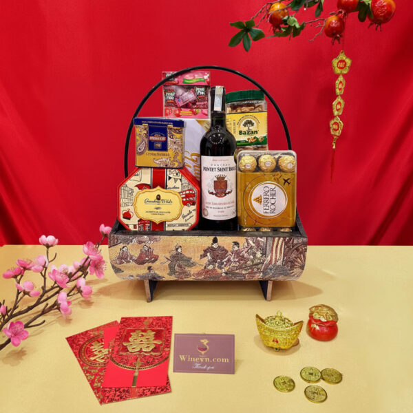 Giỏ Quà Tết Sắc Xuân GQT2604