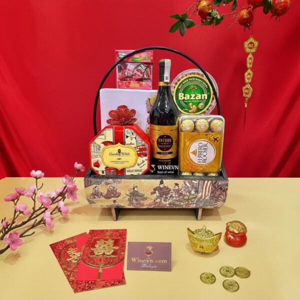 gio-qua-tet-sac-xuan-gqt2605-3 Giỏ Quà Tết Sắc Xuân GQT2605