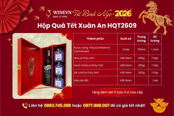 Hộp Quà Tết Xuân An HQT2609