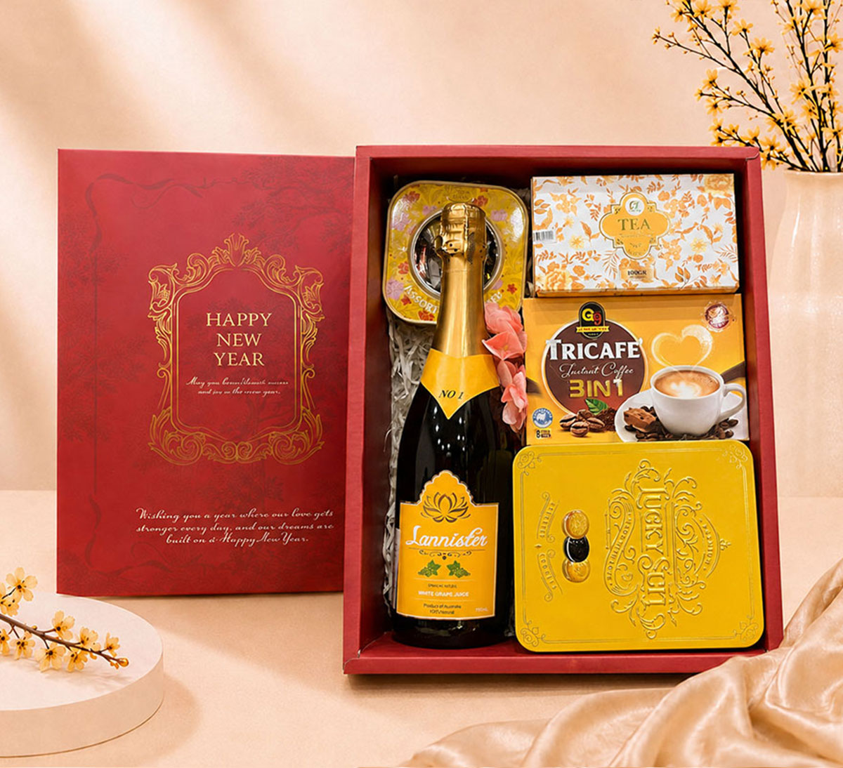 Hộp Quà Tết Kim Xuân HQT2623