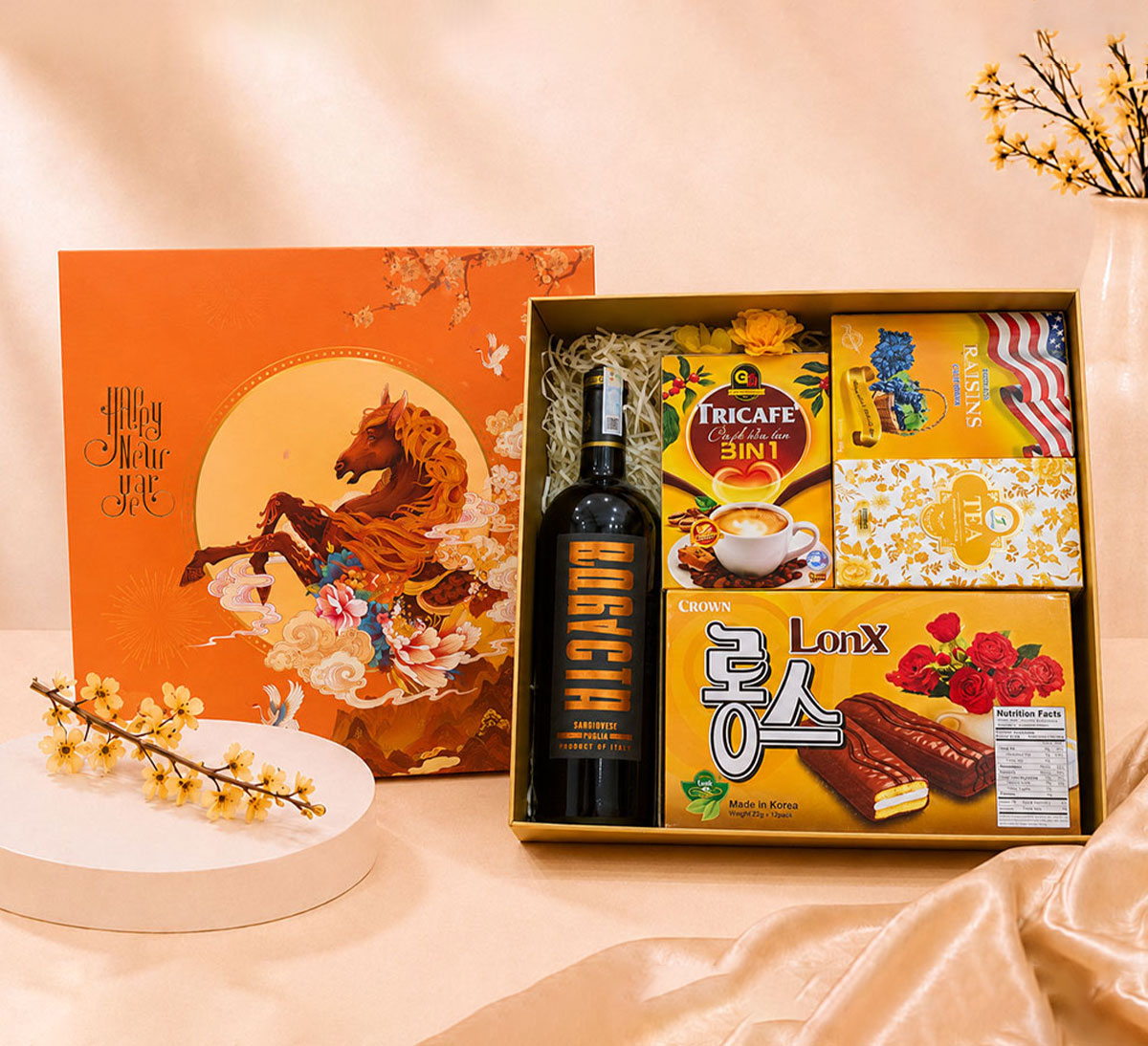 Hộp Quà Tết Kim Xuân HQT2636