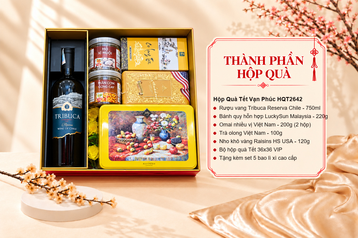 Hộp Quà Tết Vạn Phúc HQT2642 - Ảnh 5