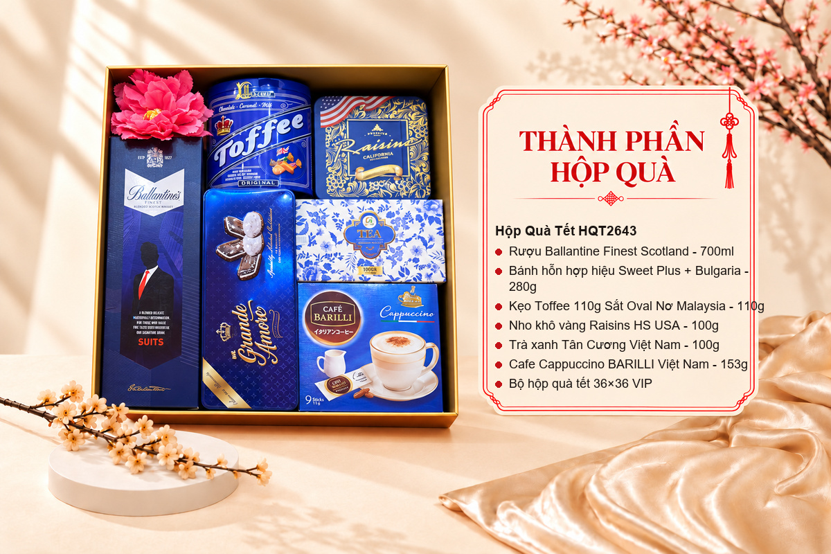 Hộp Quà Tết Lộc Xuân HQT2643 - Ảnh 5
