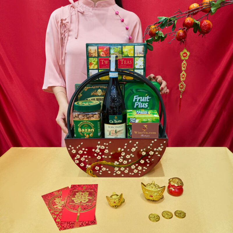 quà tết màu xanh