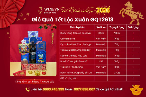 Bảng thành phần quà Tết (1200 x 800 px) - gio-qua-tet-lo Giỏ Quà Tết Lộc Xuân GQT2613