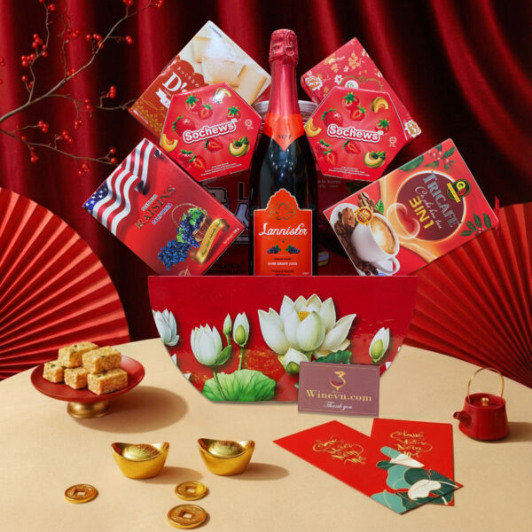 Giỏ Quà Tết Tài Lộc GQT2607