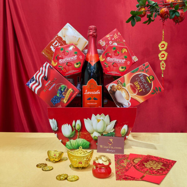 Giỏ Quà Tết Tài Lộc GQT2607