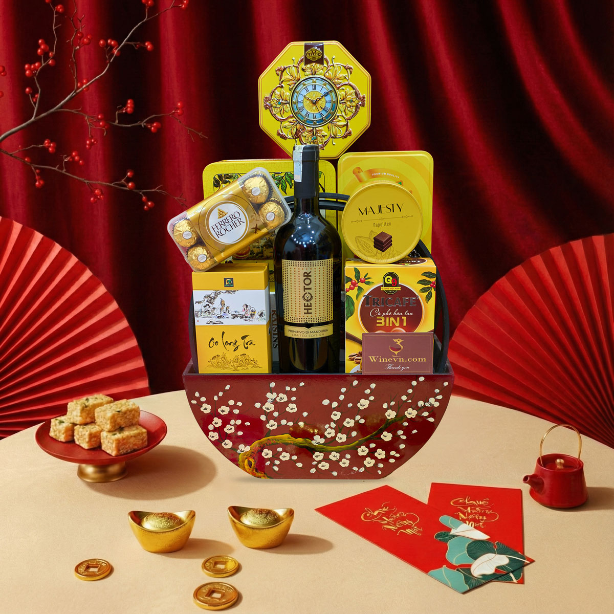 giỏ quà tết cho công nhân