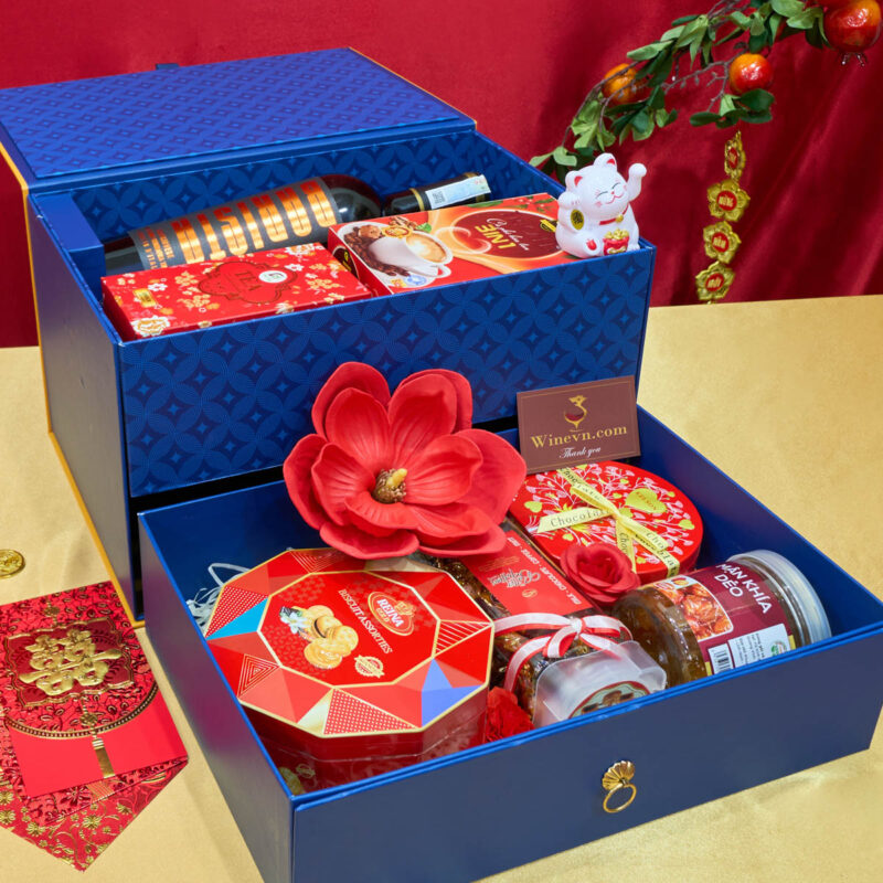 Hộp Quà Tết doanh nghiệp tặng khách hàng