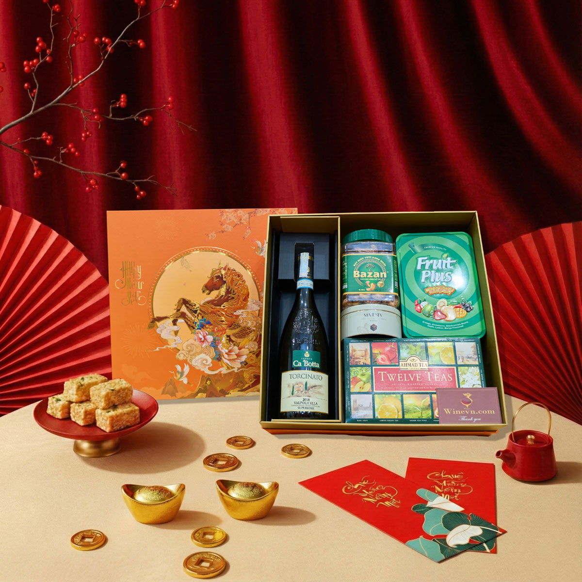 Hộp Quà Tết 2 triệu Hưng Thịnh HQT2658