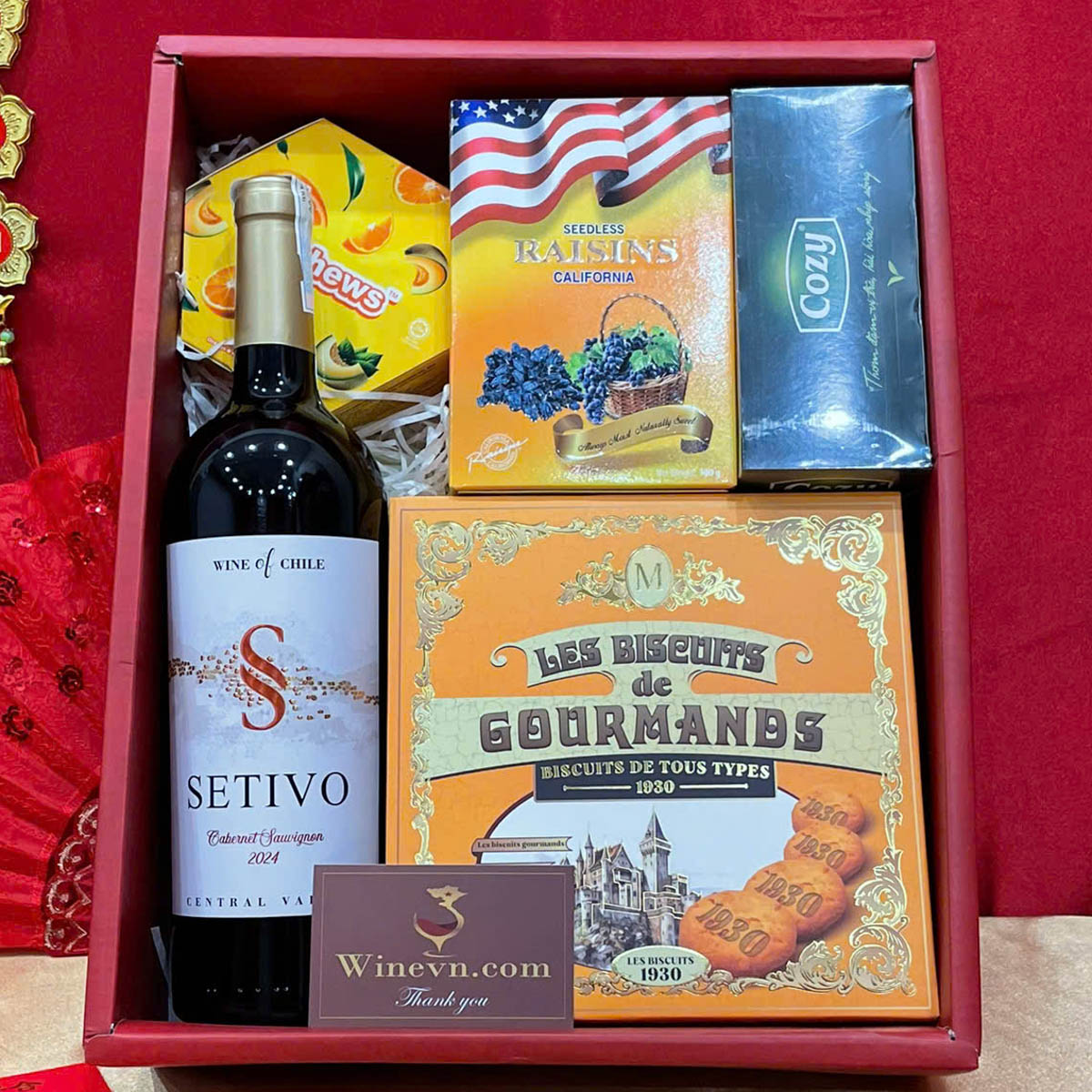 Hộp Quà Tết Kim Xuân HQT2624