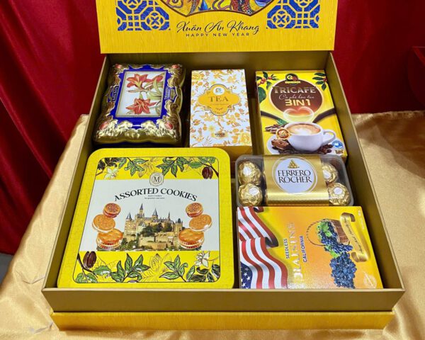 Hộp Quà Tết Kim Xuân HQT2664